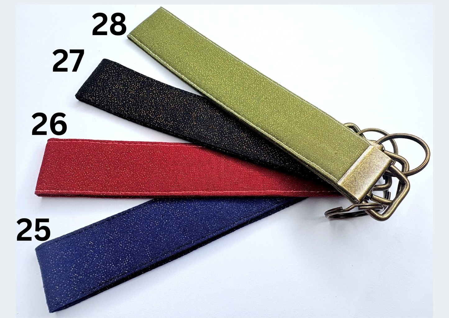 Keychain Wristlet | 100% Cotton | Fashion Accessories | Handmade Item | Gift Ideas | Colourful Pattern Selection | Fabric Key Fobs