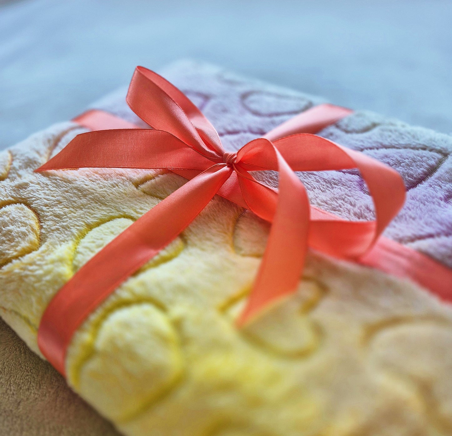 Patchwork Children's Blanket Rainbow