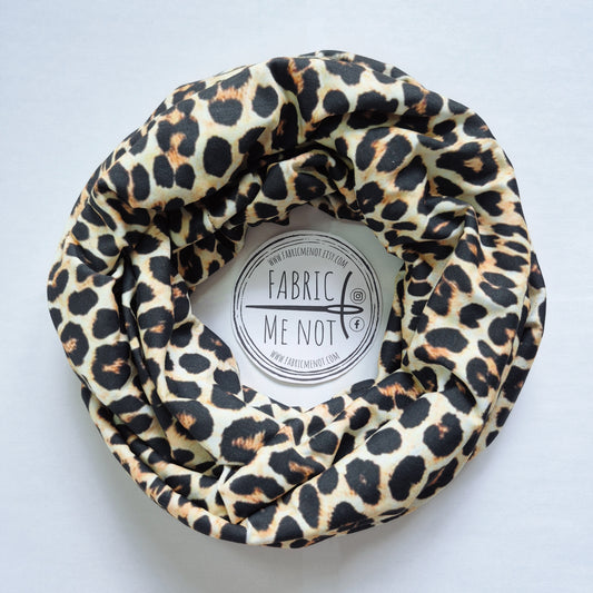 Animal Print Premium Print 100% Knitted Cotton Infinity Scarf