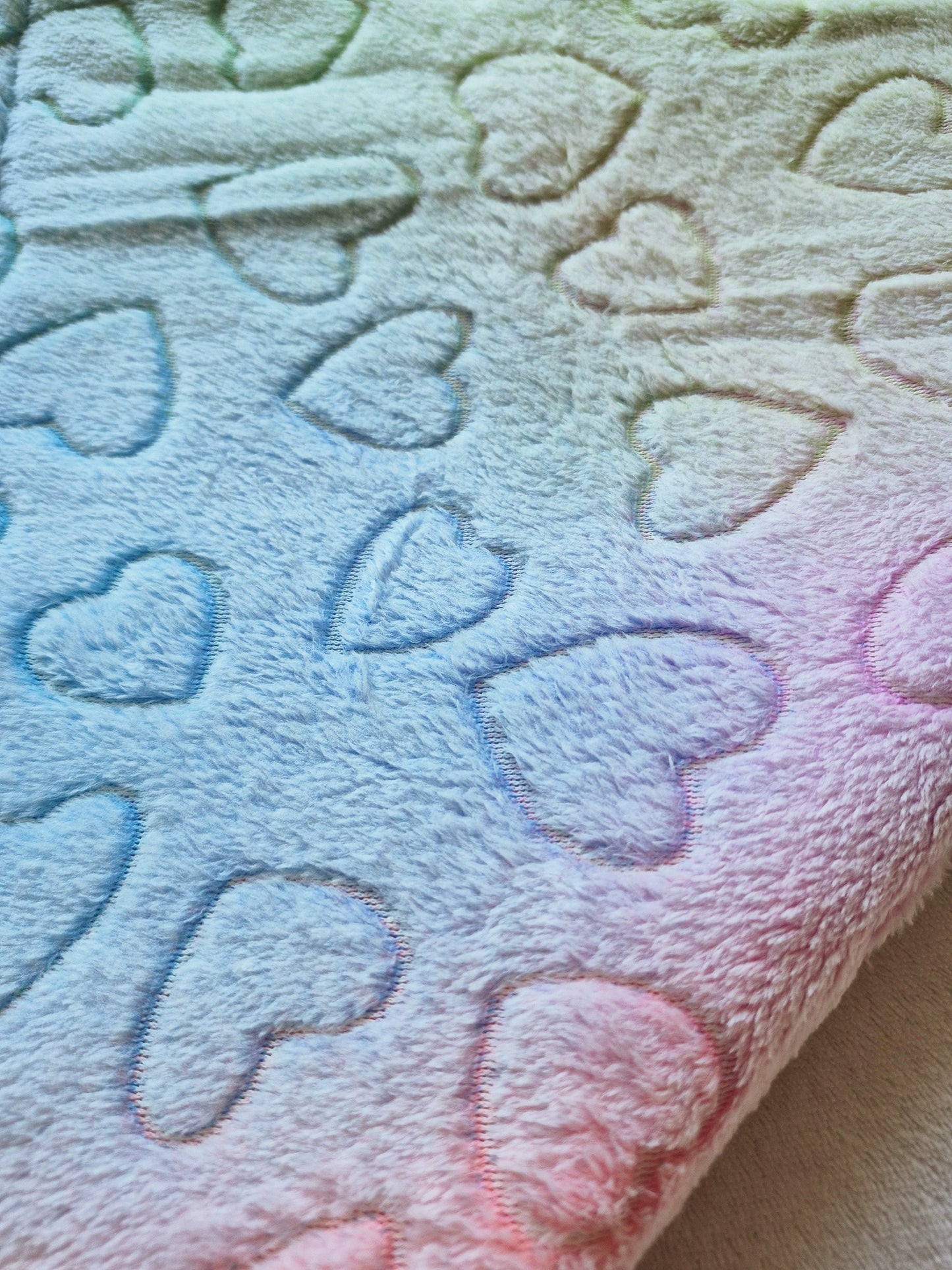 Patchwork Children's Blanket Rainbow