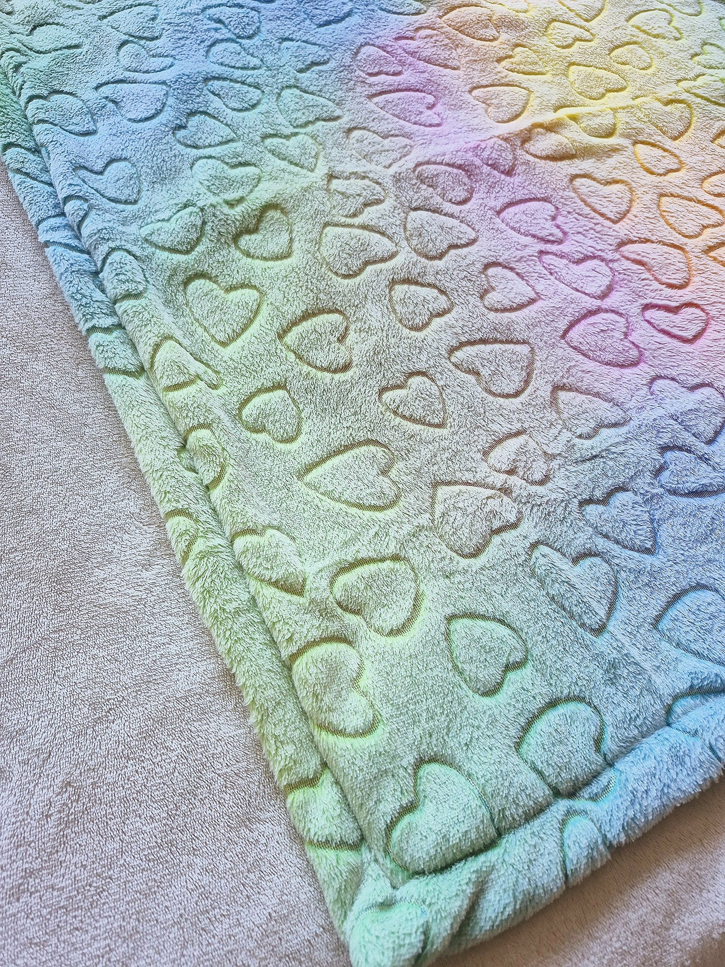 Patchwork Children's Blanket Rainbow