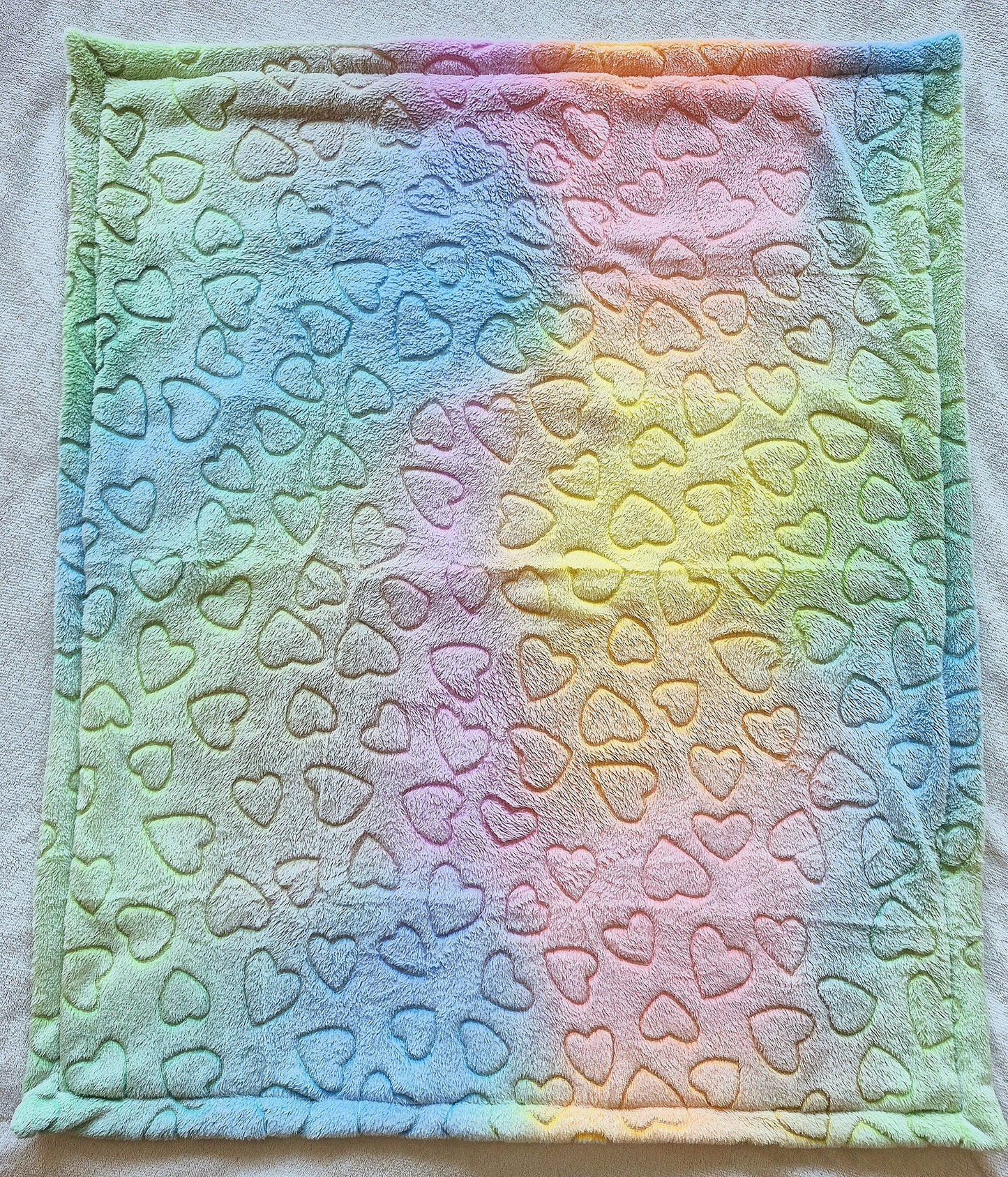 Patchwork Children's Blanket Rainbow