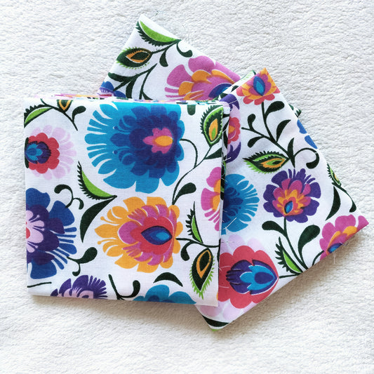 Vibrant Floral Fat Quarter – 100% Cotton (50 x 50 cm)