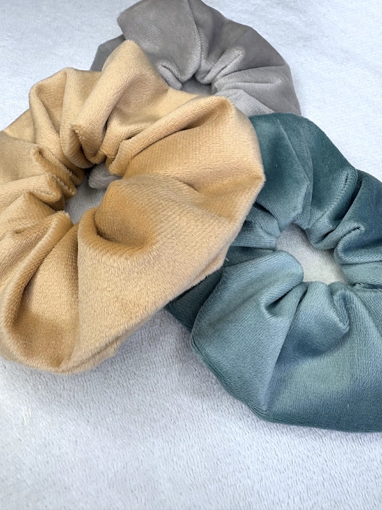 Oversized Velvet Hair Scrunchies